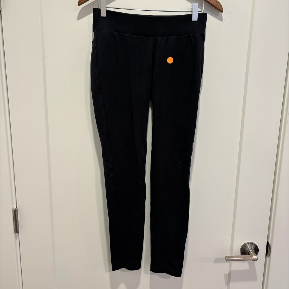 Lily Pulitzer Mia Legging Black High Rise Skinny Pants Womens S Stretch Pull On